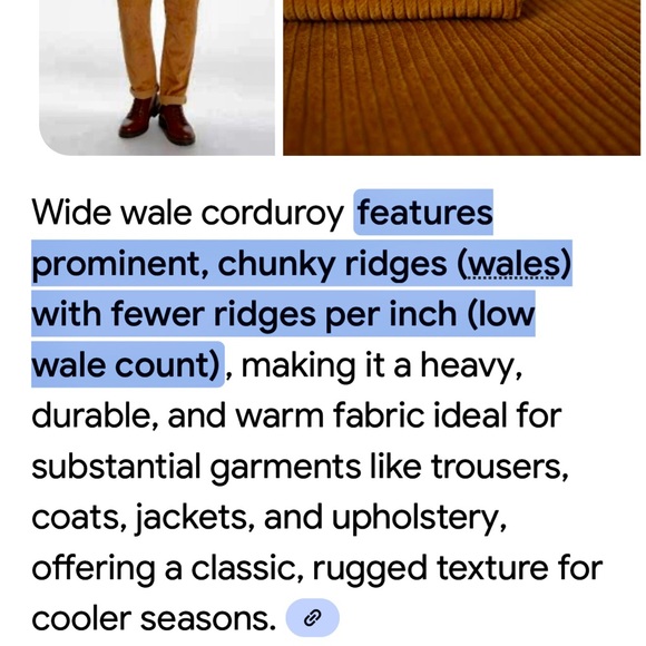 Esprit Camel Wide Wale  Corduroy Jacket with Faux Furry Trim. EUC! Women’s Med. - Picture 15 of 16